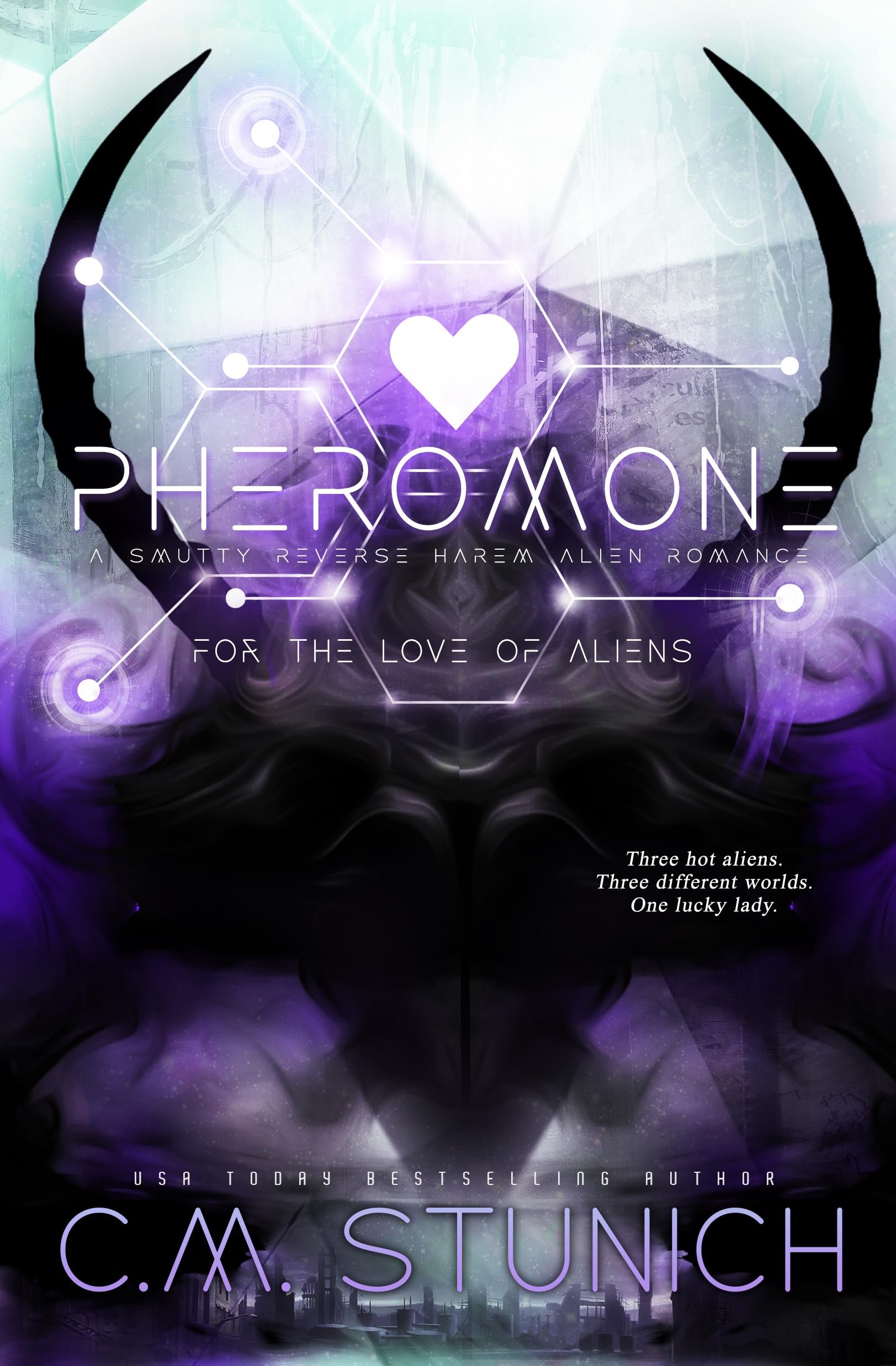 Pheromone: A Why Choose Alien Romance (For the Love of Aliens Book 1) Cover